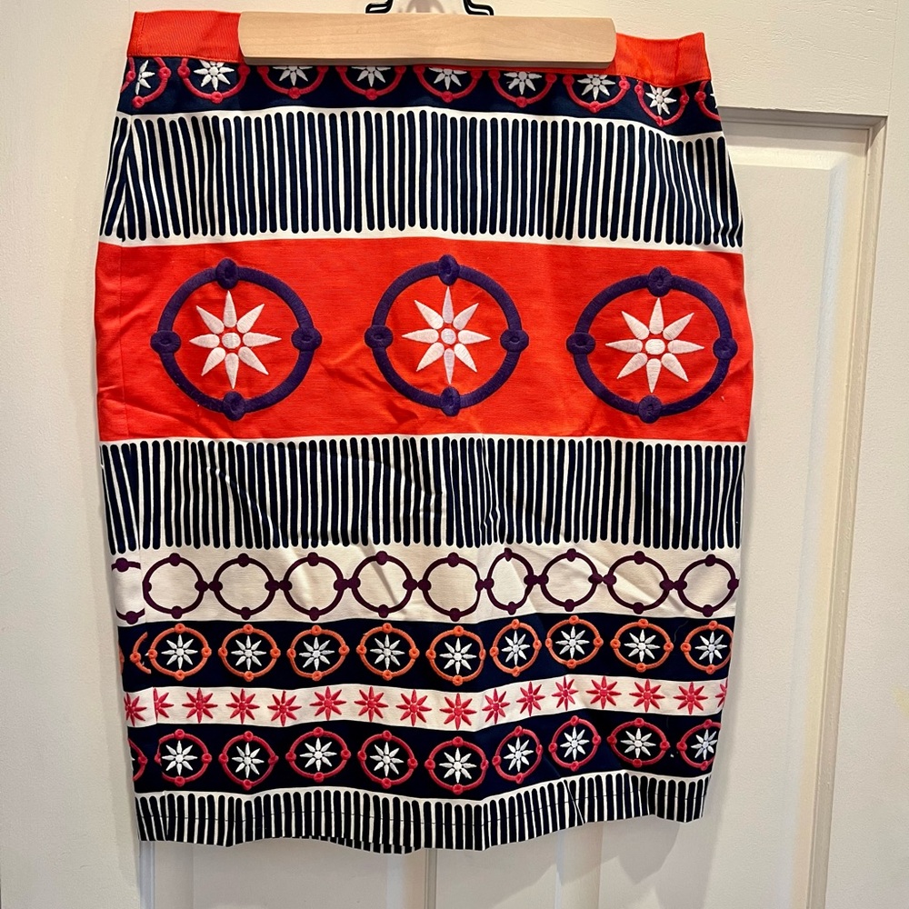 Bright colored Boden Pencil Skirt